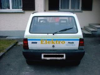-FIAT PANDA zadek-
