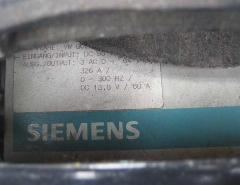 - Trakn tfzov stda a regultor SIEMENS originl pro Volkswagen GOLF III citySTROMer -